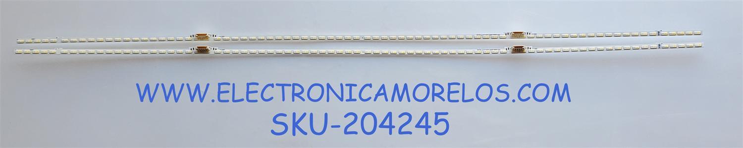 KIT DE LED'S PARA TV SAMSUNG ((2 PIEZAS)) NUMERO DE PARTE S1Q7-650SM0-R0 / PANEL CY-QA065HGLV1H / MODELOS QN65Q60AAFXZA / QN65Q6DAAFXZA / QN65LS03DDFXZA CA01